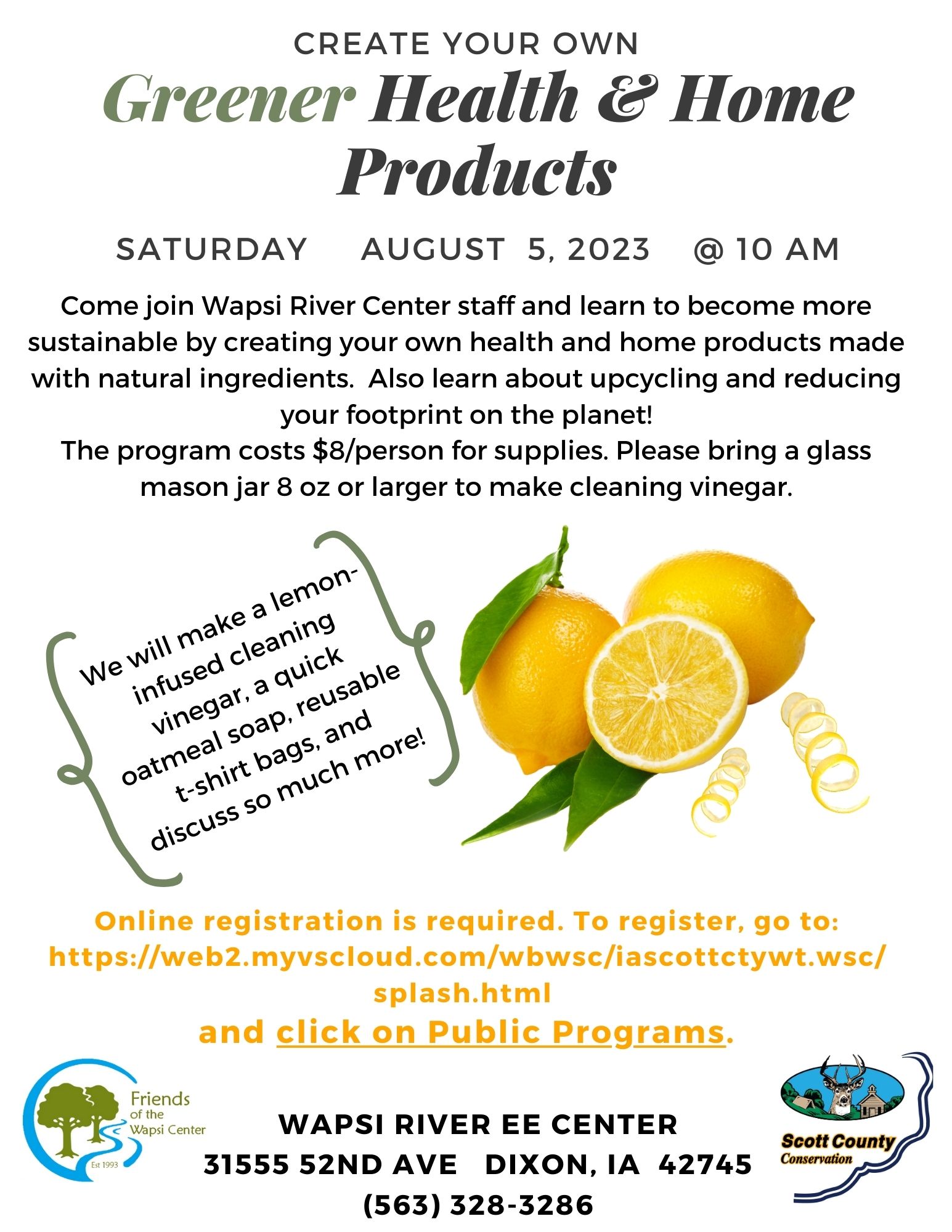 Greener Health & Home Products Scott County, Iowa